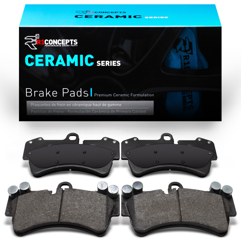 Audi Q7 Brake Pads - Front - R1 Concepts - Ceramic - `03-`15